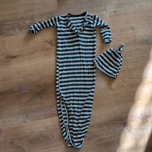Lou Lou Baby Tie Gown Set